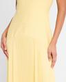 sunniva strapless drop-waist dress