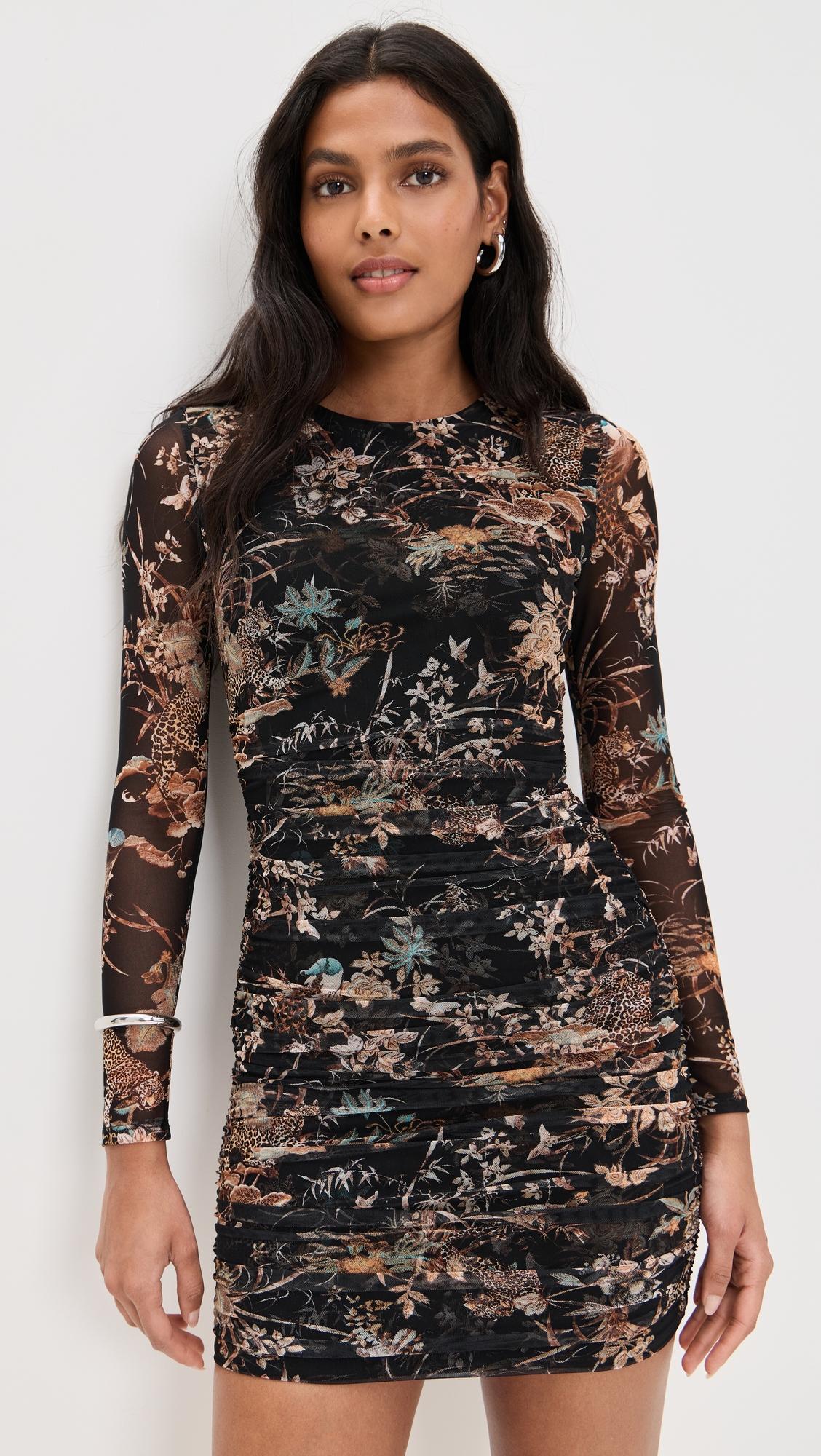 sunny long sleeve mini dress