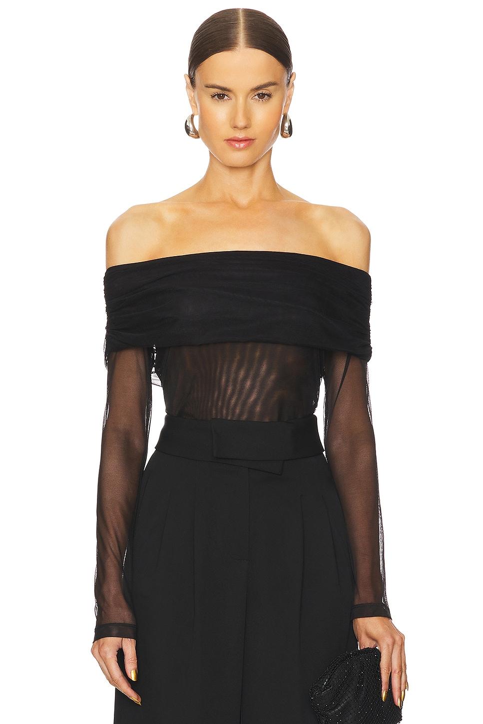 sunset mesh top