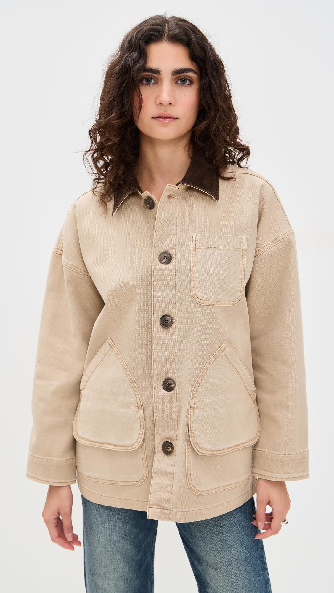 sunwashed canvas barn jacket