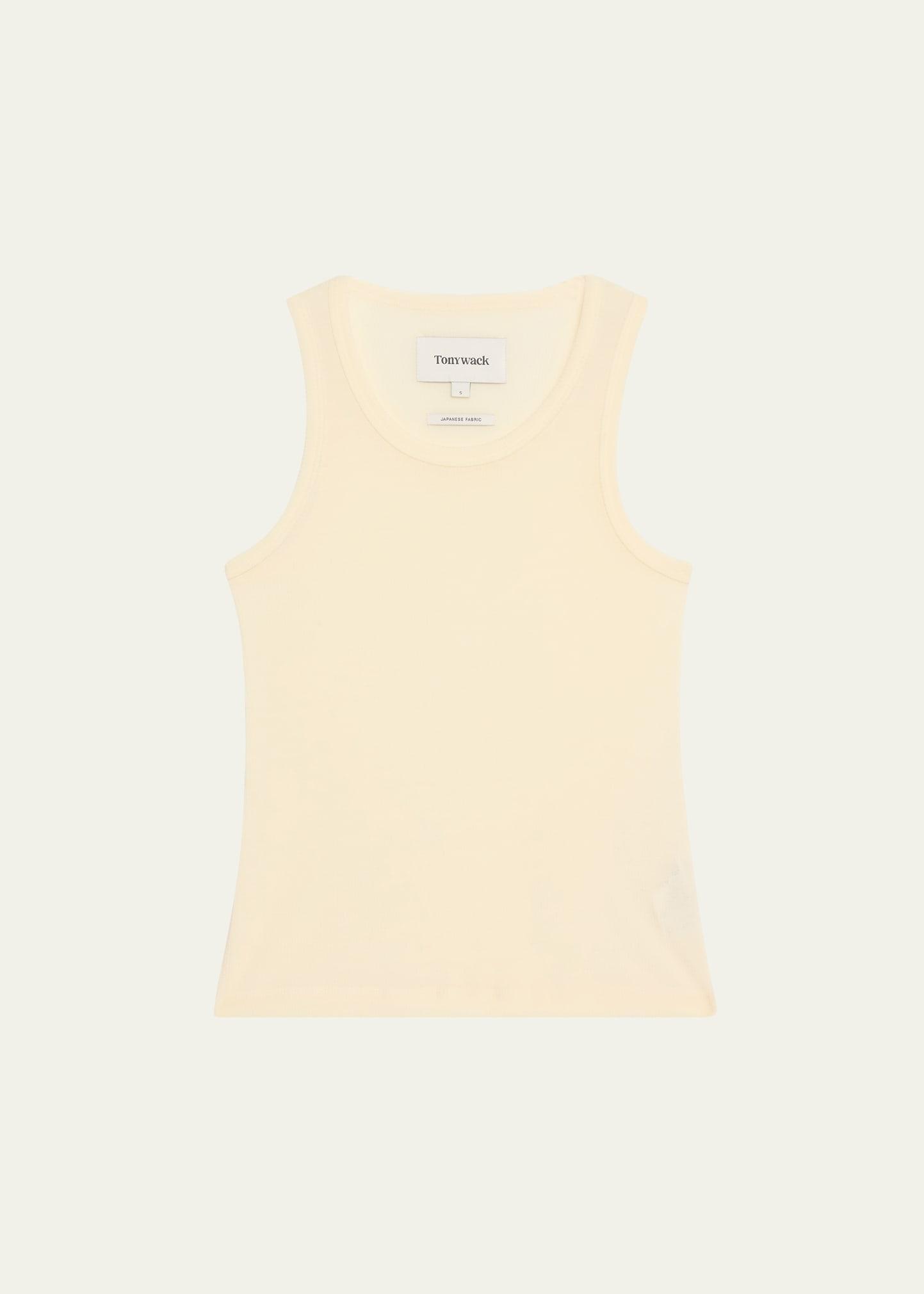 super fine wool tank top
