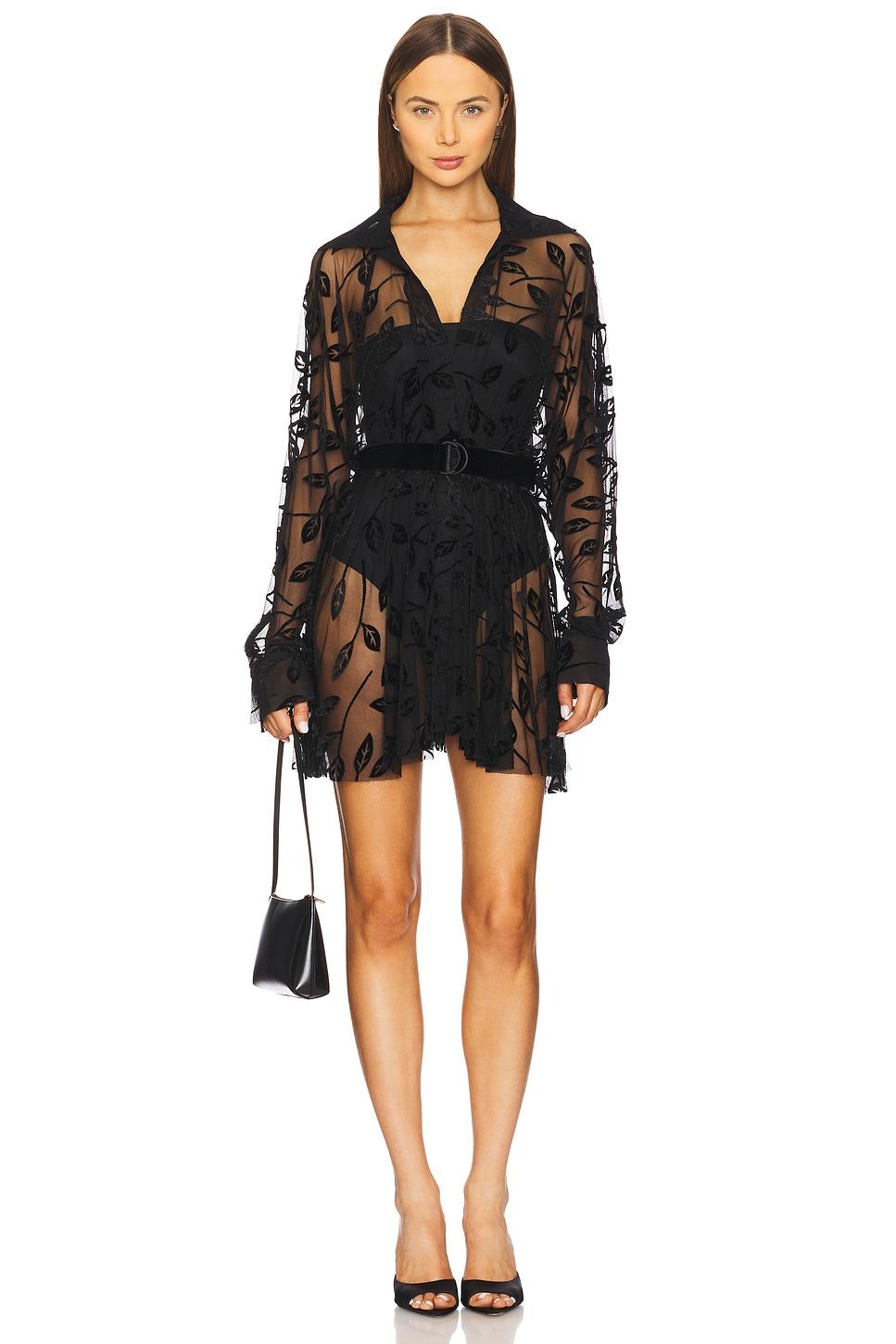super oversized bf shirt mini dress