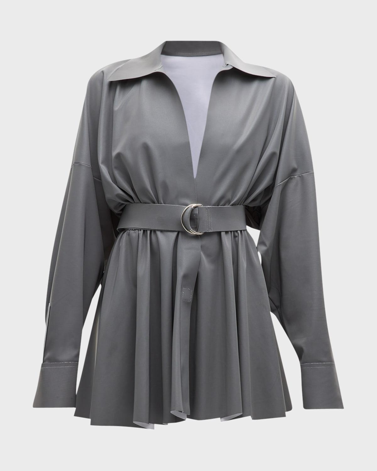 super oversized boyfriend mini shirtdress