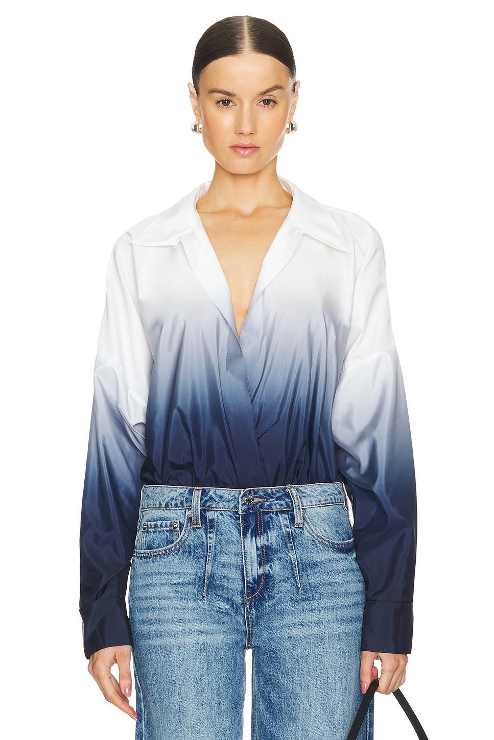 super oversized boyfriend shirt bodysuit