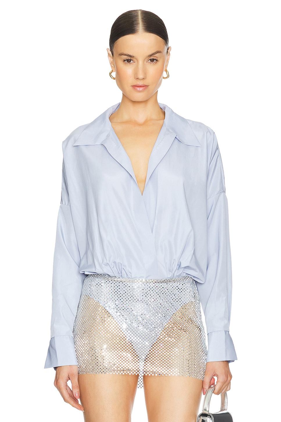 super oversized boyfriend shirt bodysuit