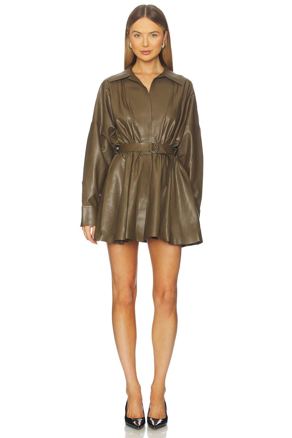 super oversized boyfriend shirt flared mini dress