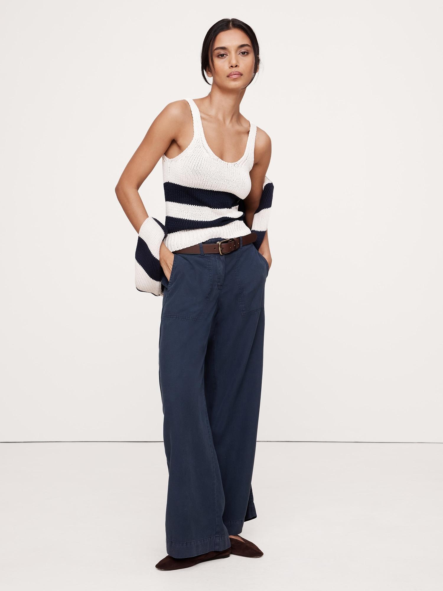 super-soft soma mid-rise wide-leg pant
