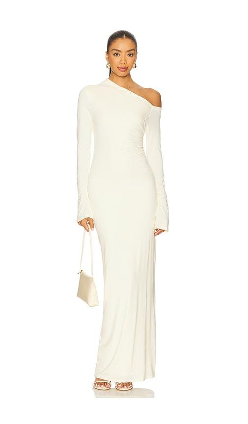 superdown advice maxi dress in cream.