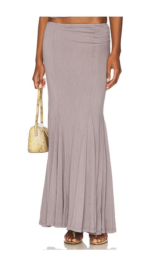 superdown alizette skirt in grey.