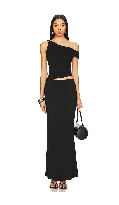 superdown calliope skirt set in black.