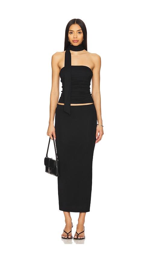 superdown dragana skirt set in black.