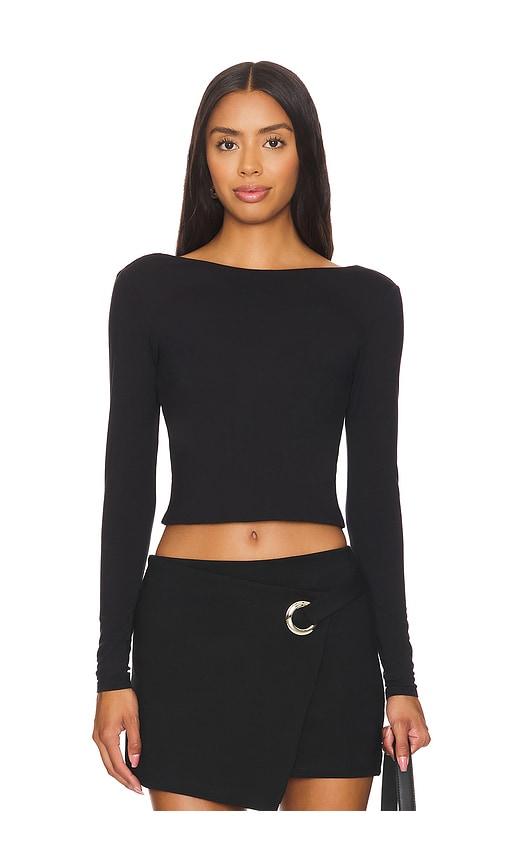 superdown esme top in black.