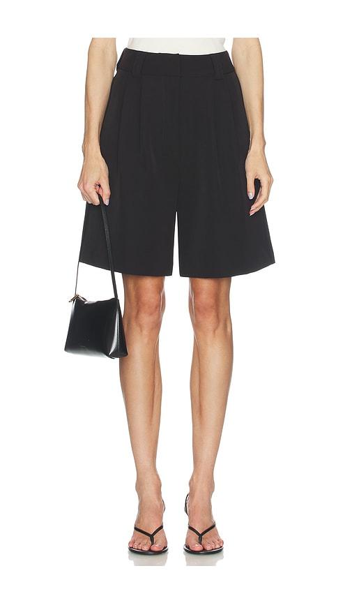 superdown evelina shorts in black.