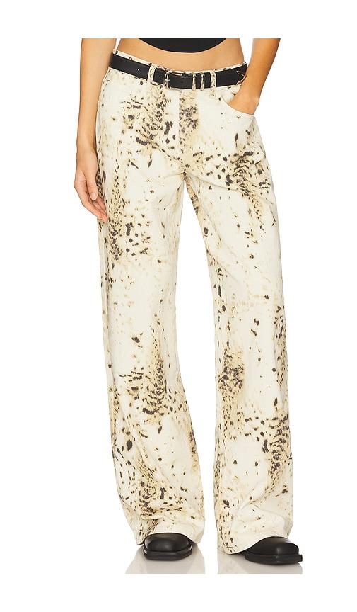 superdown freya jeans in cream.