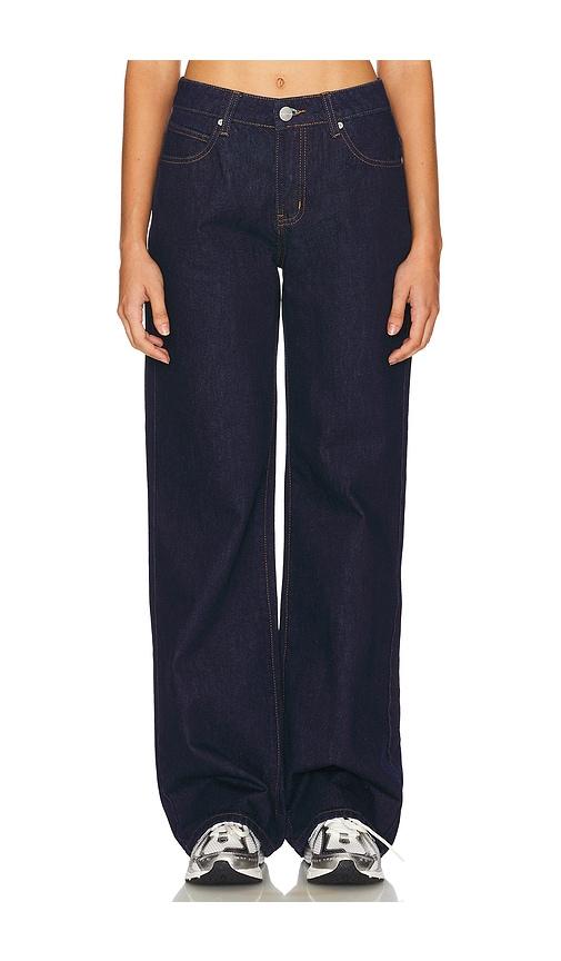 superdown laya baggy jean in denim-dark.