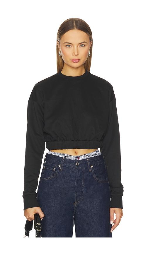 superdown tammie sweatshirt in black.