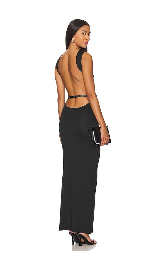 superdown trista maxi dress in black.
