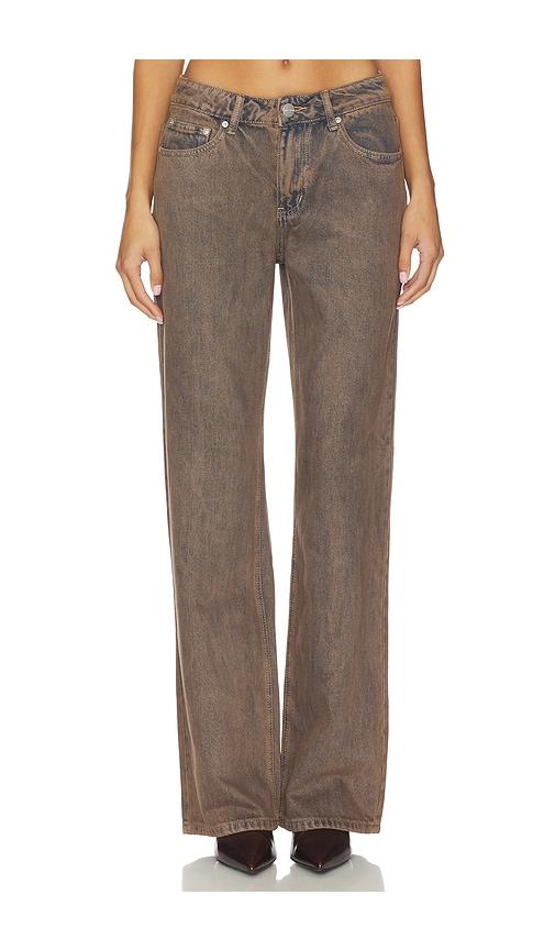 superdown vega jean in brown.