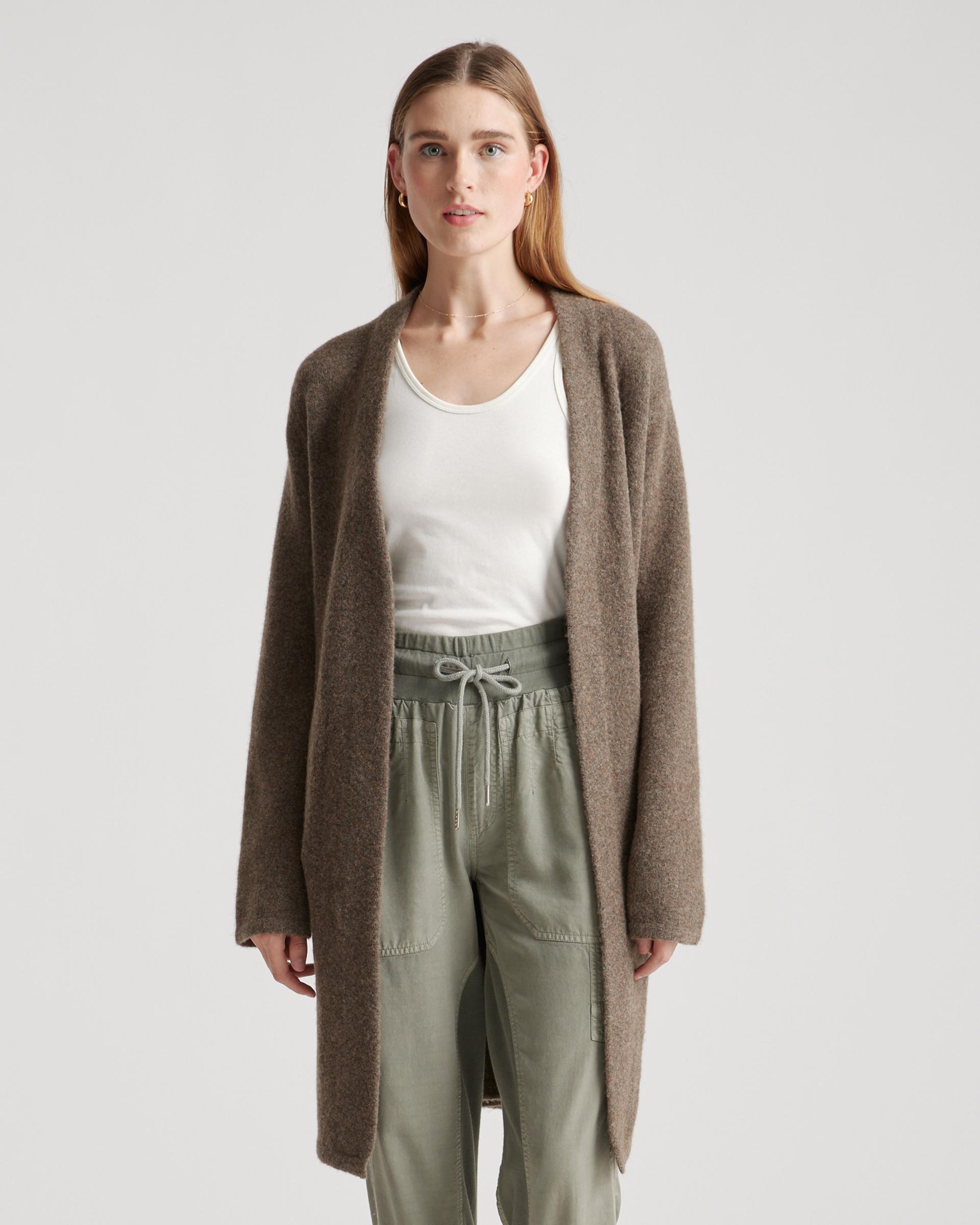 superfine merino wool sweater coat