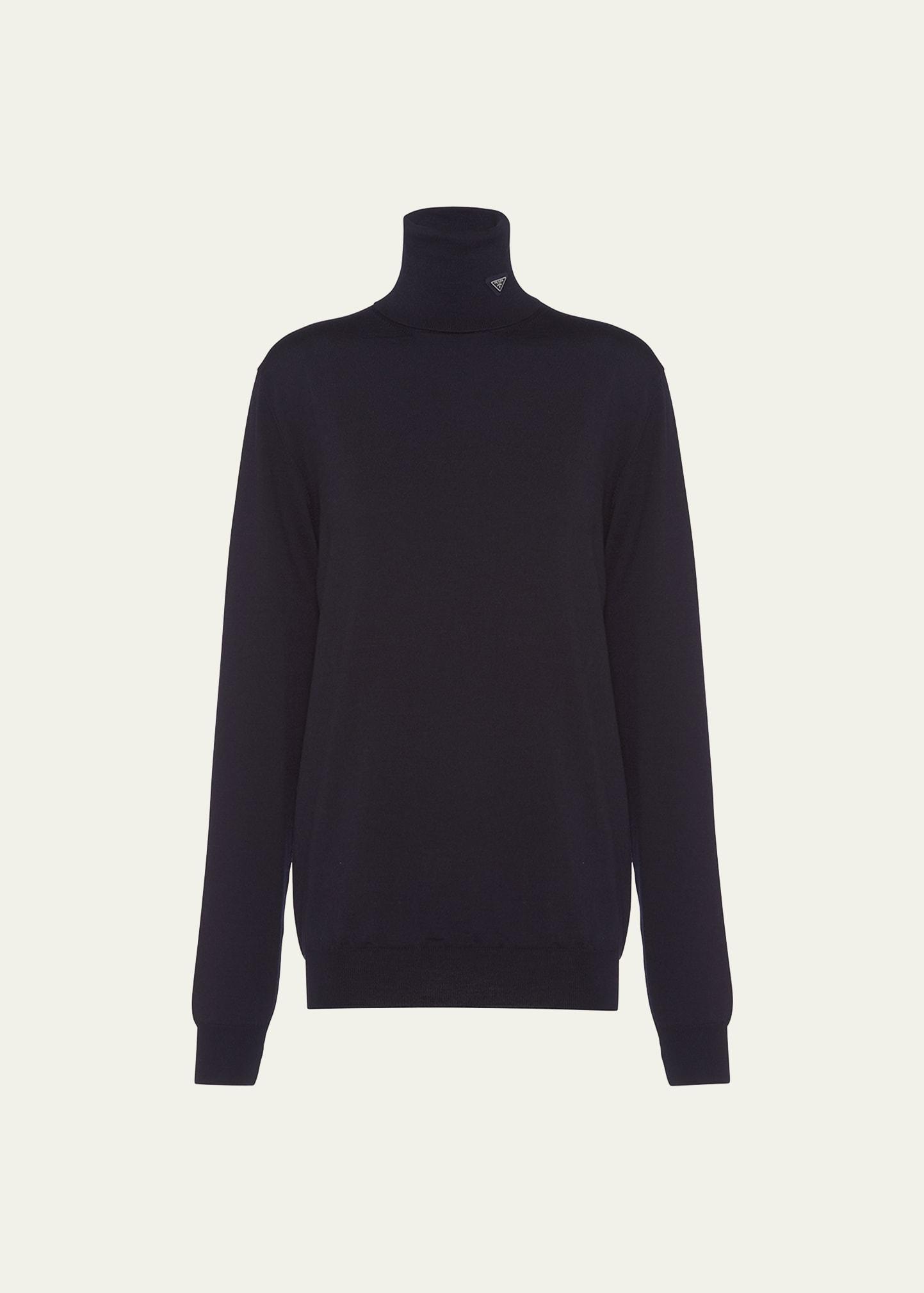 superfine wool turtleneck sweater