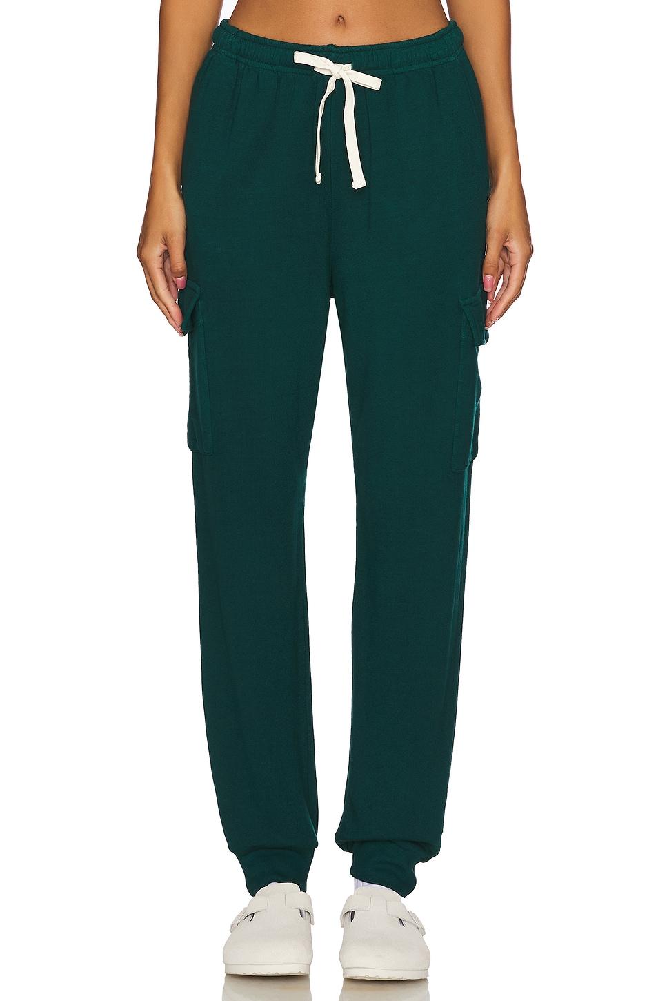 supersoft fleece cuff cargo sweat pant