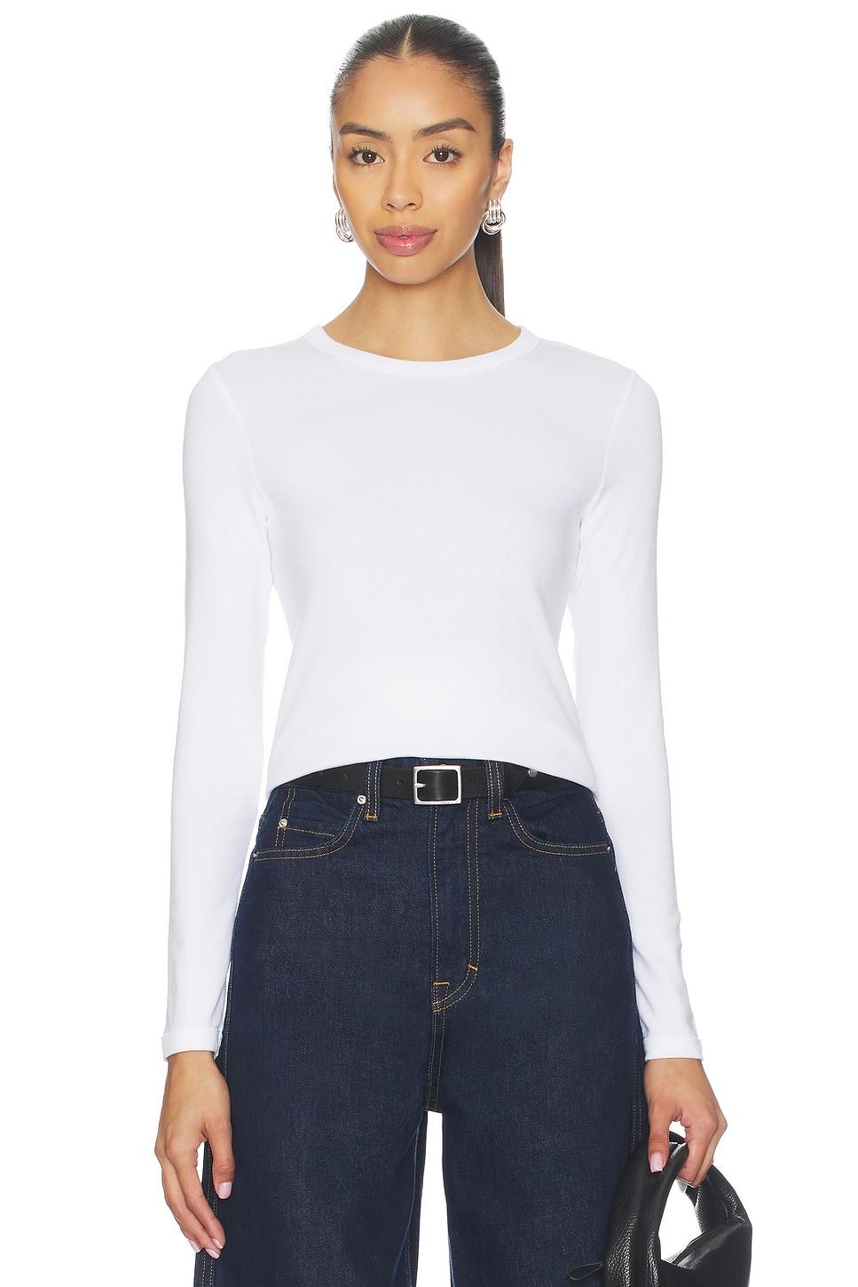 supima long sleeve tee