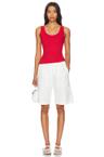 supima rib scoop tank