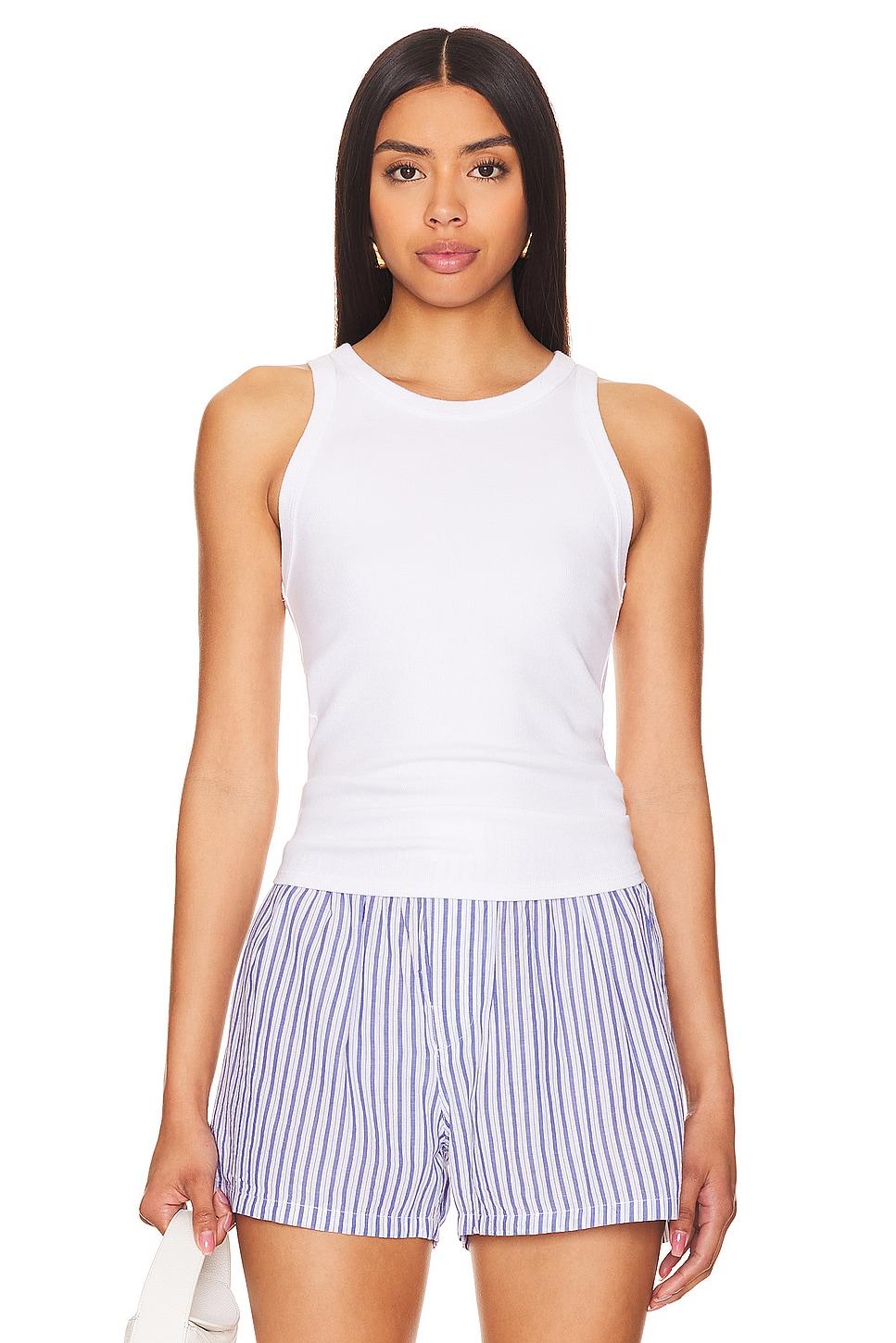 supima rib sheath tank