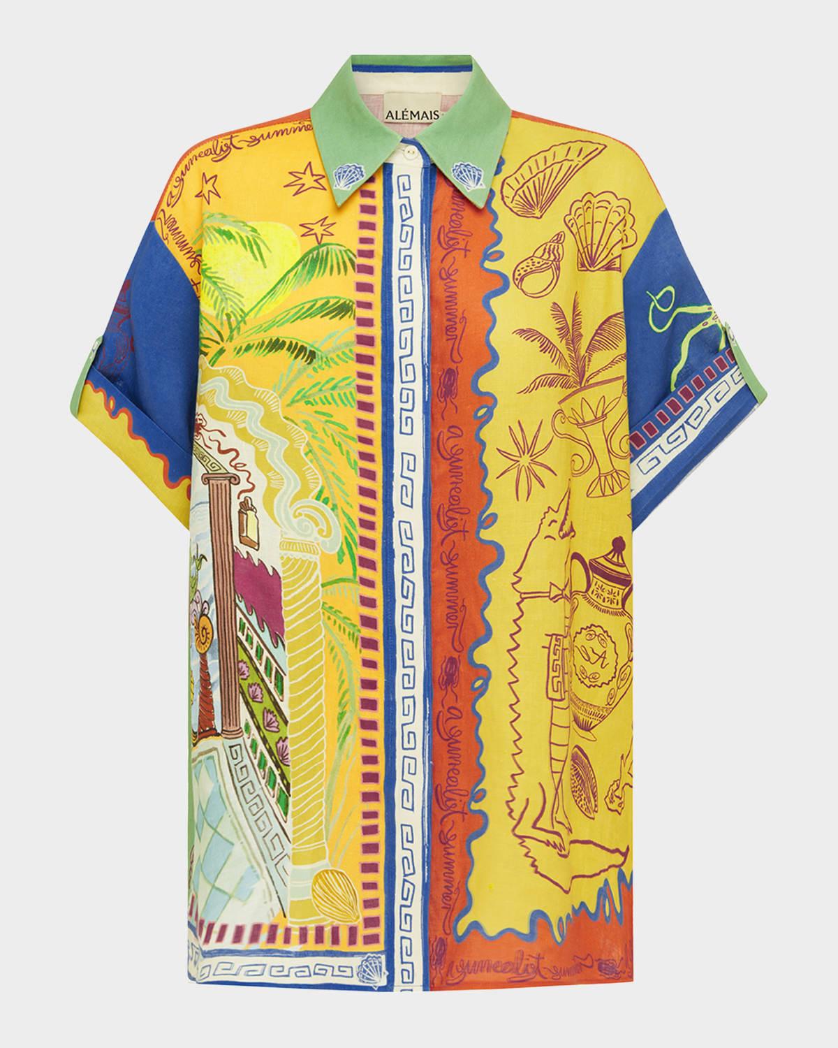 surrealist summer shirt