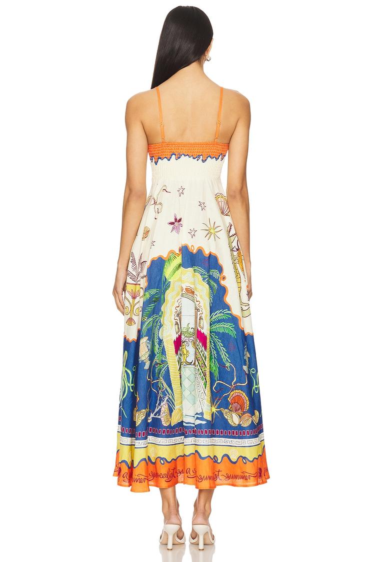 surrealist summer sundress