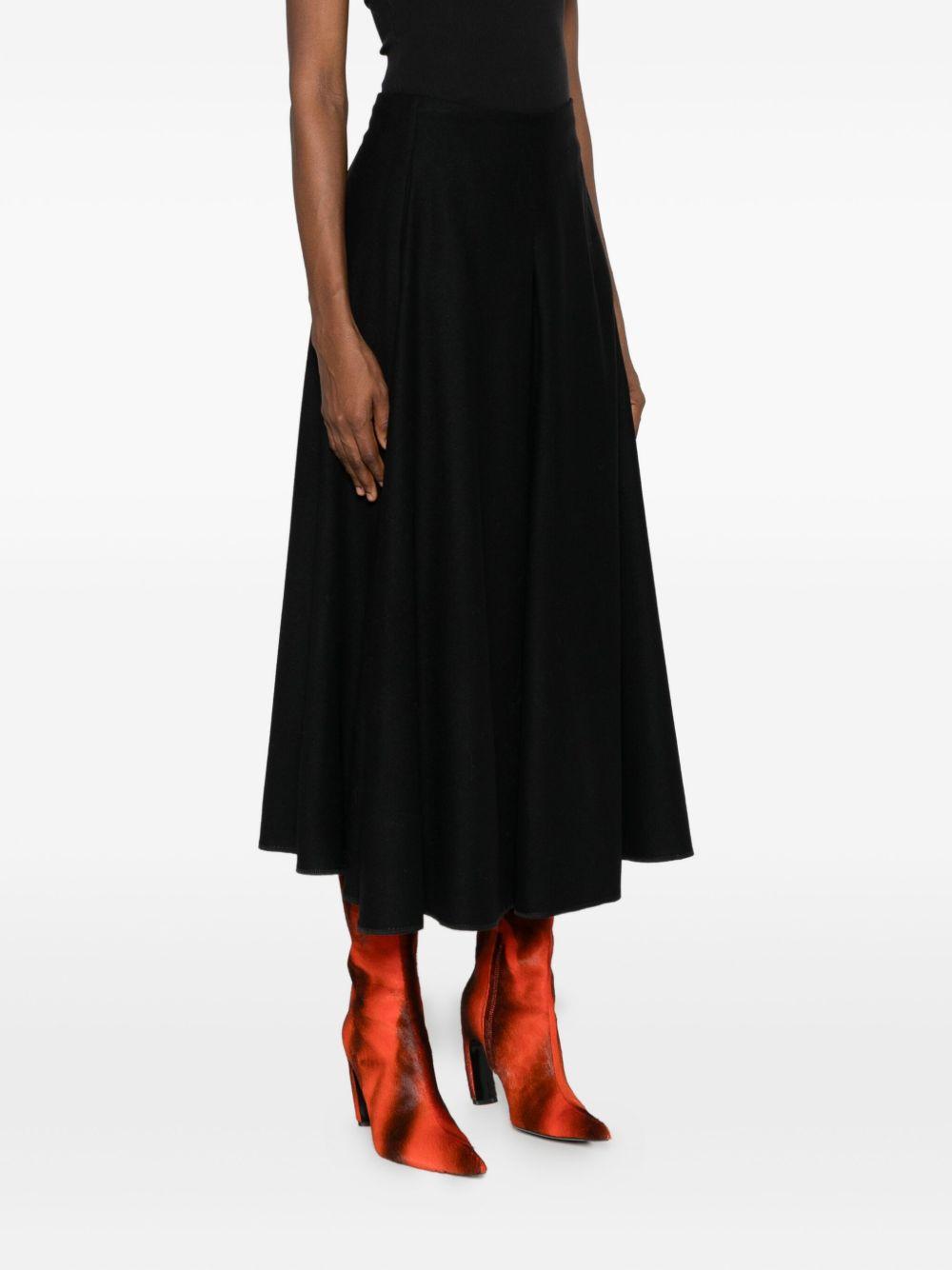 susanne bommer skirts black cotton - women