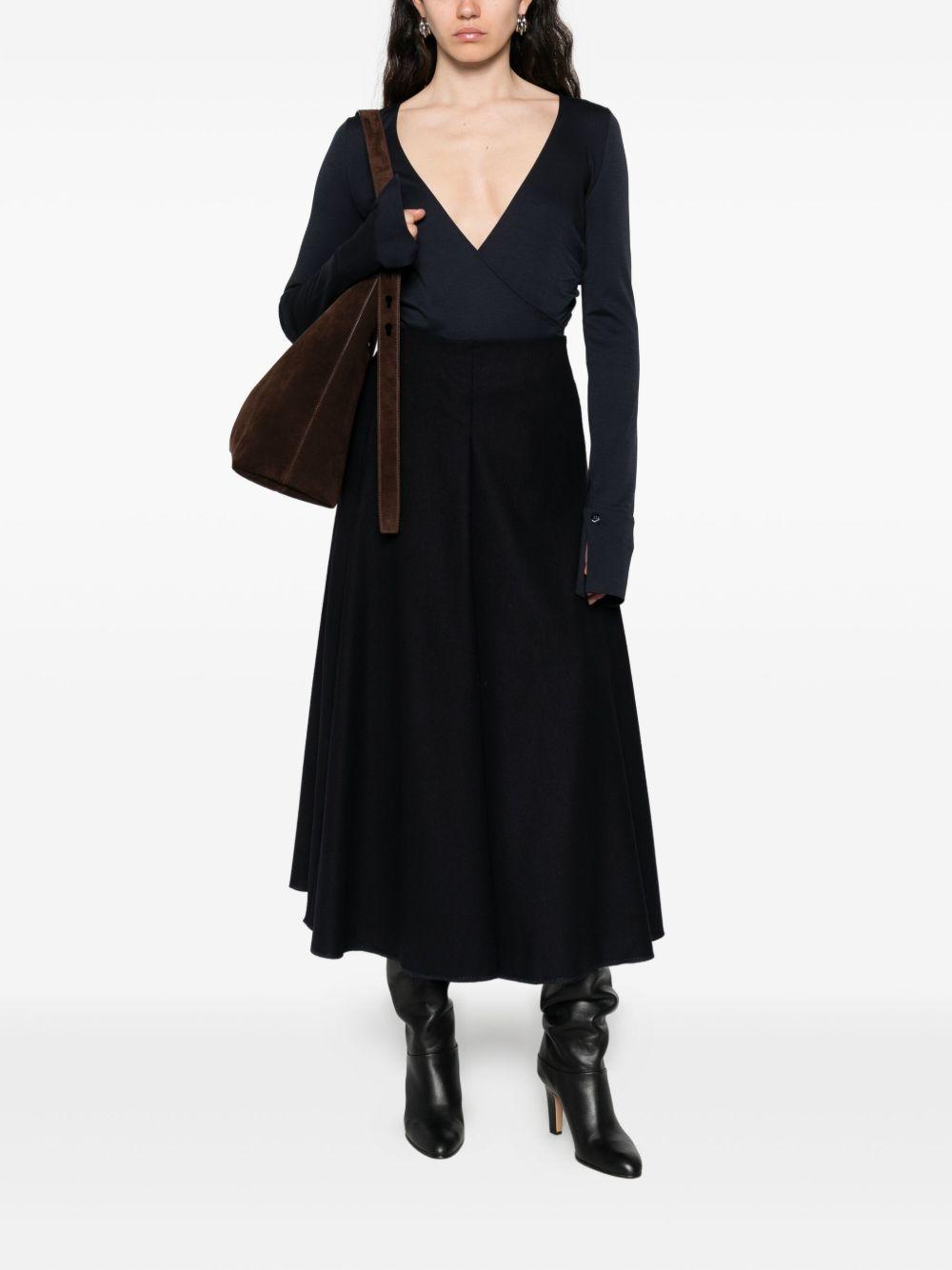 susanne bommer skirts blue cotton - women