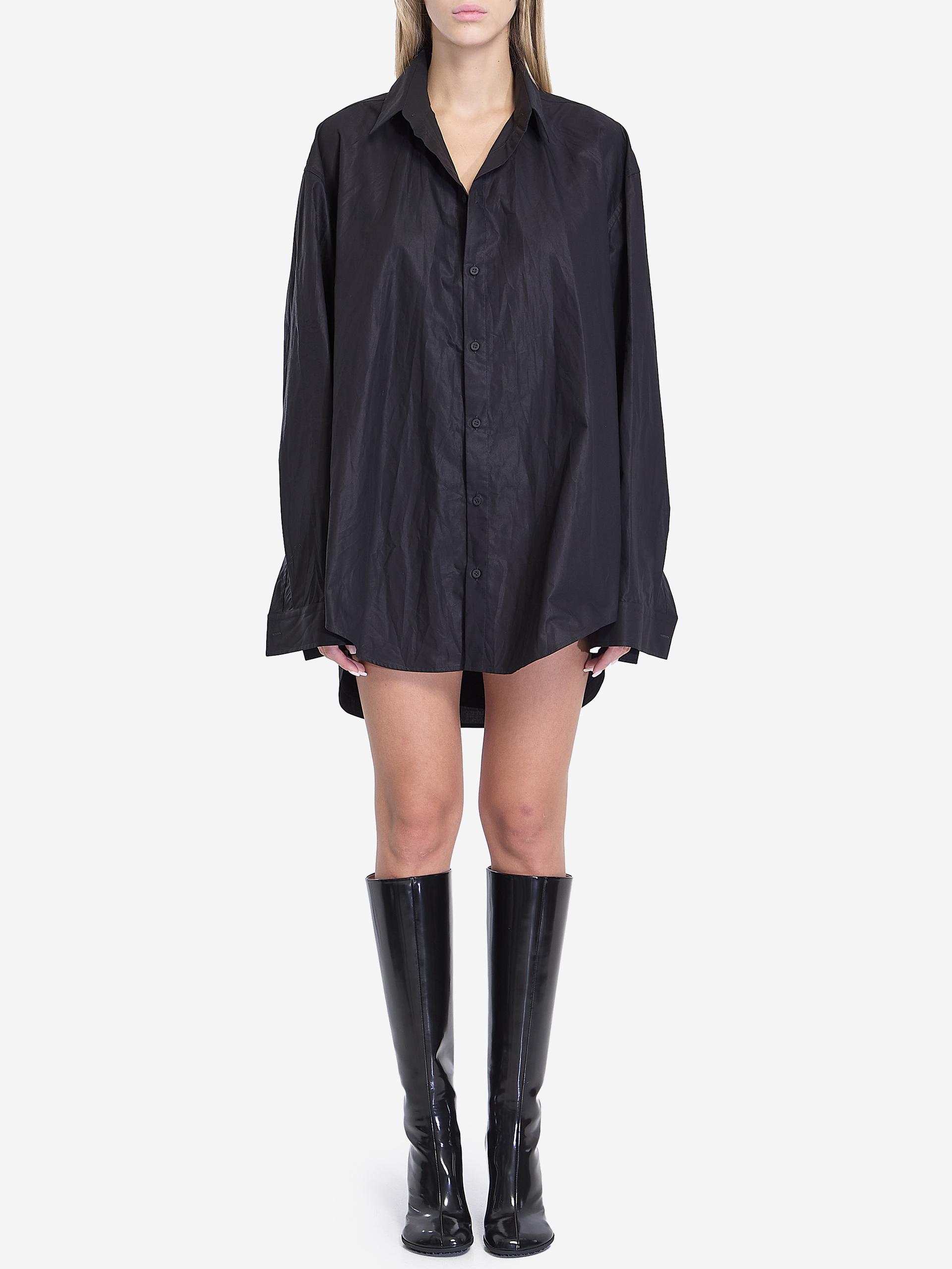 suspended shirt dress