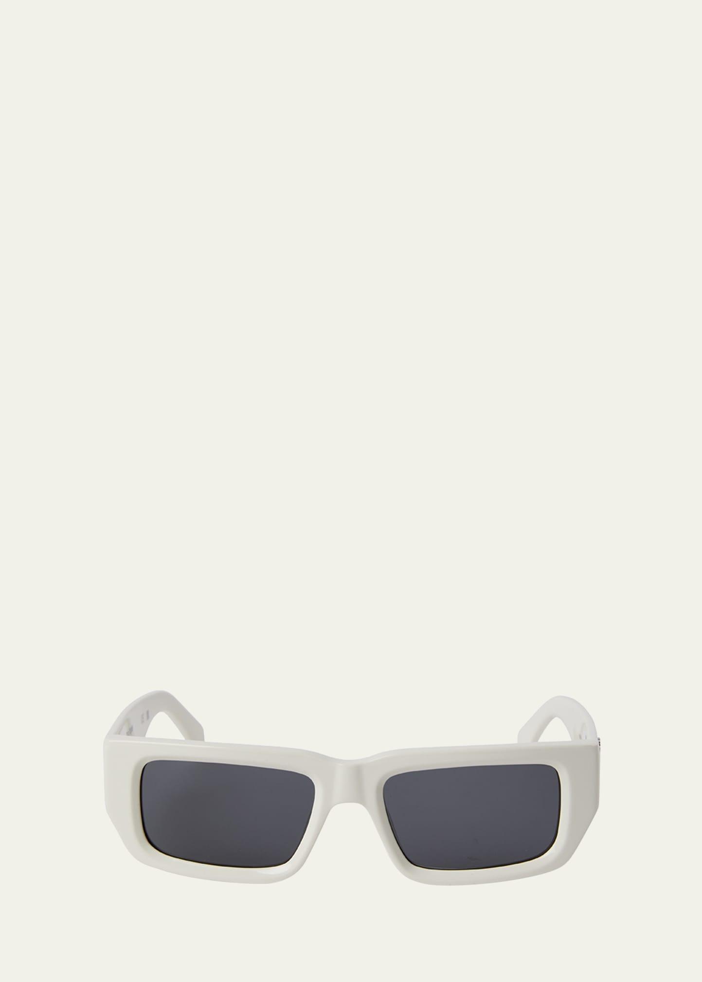 sutter acetate rectangle sunglasses