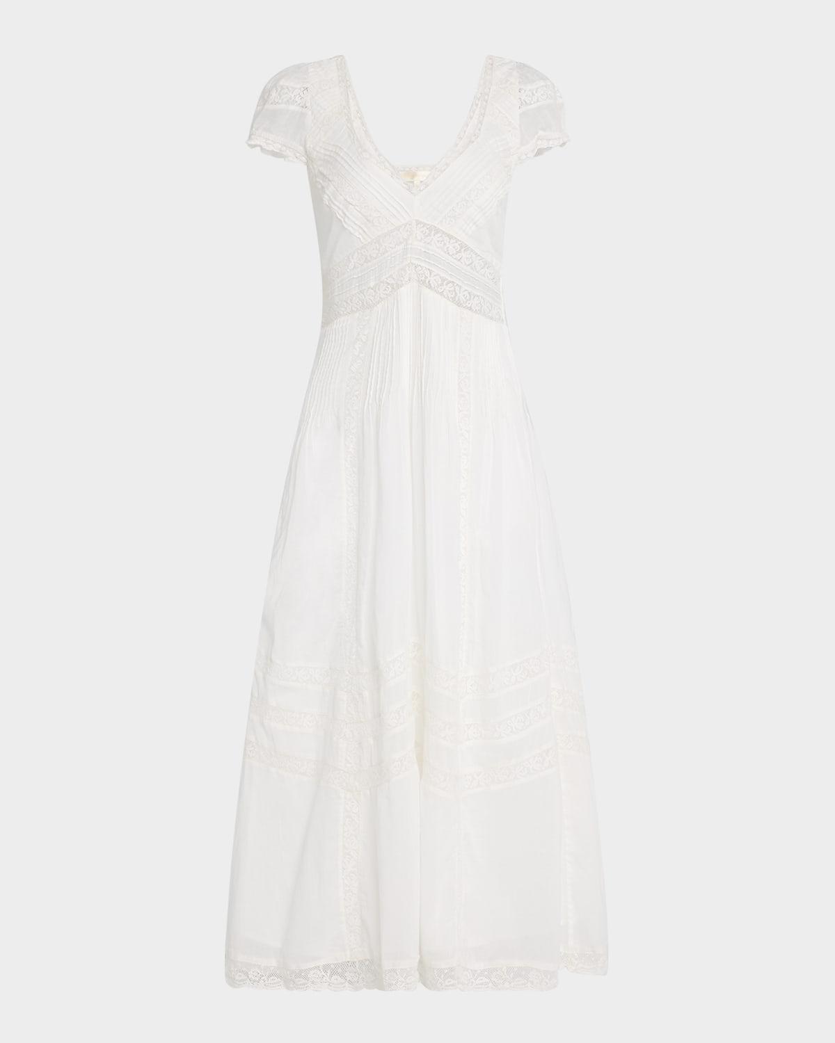 suvi cotton midi dress