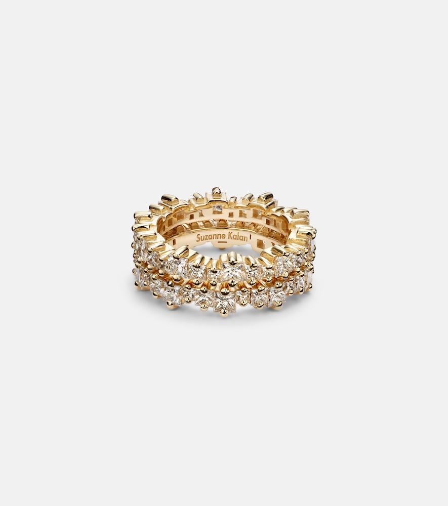 suzanne kalan milli 18kt gold tech ring jackets with diamonds