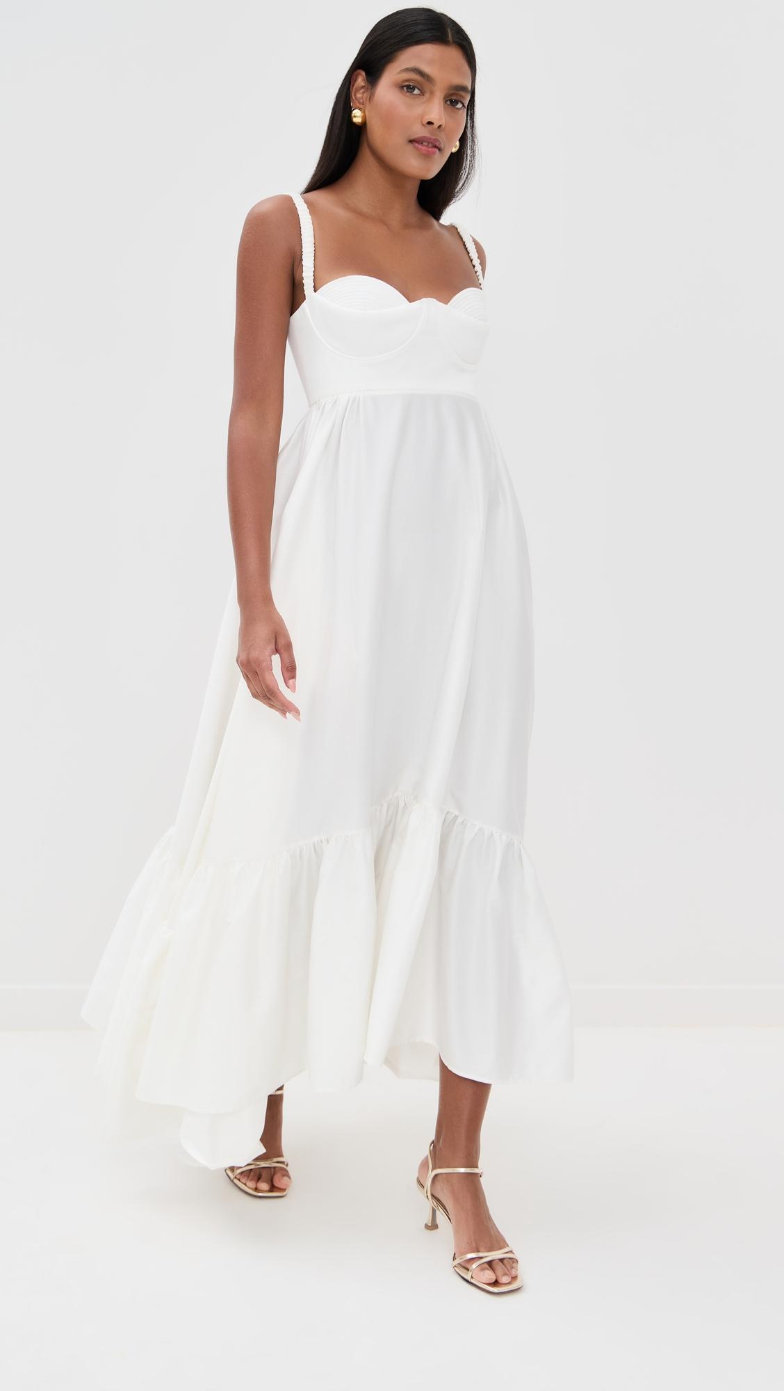 swan maxi dress
