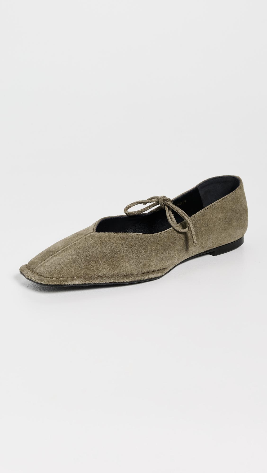 sway suede ballet flats