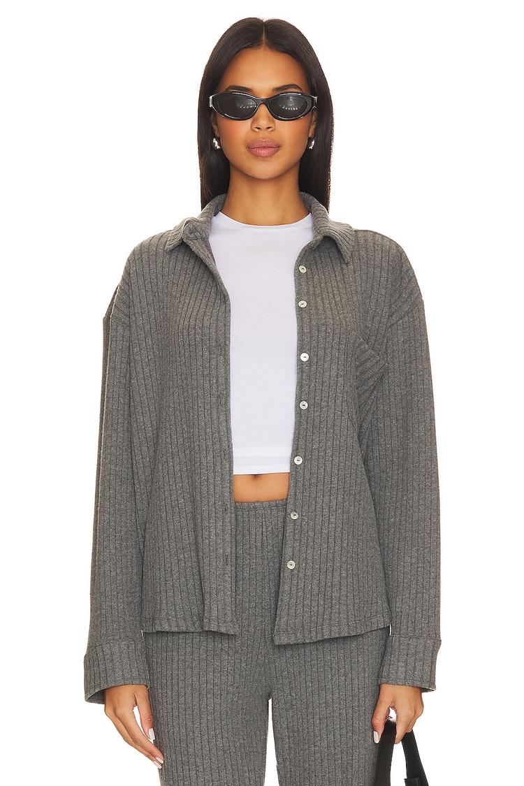 sweater rib shirt