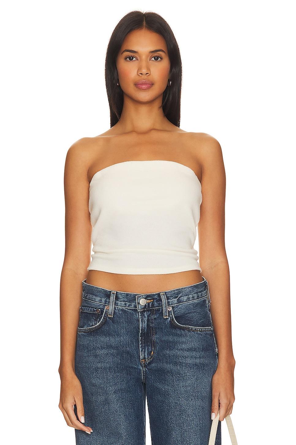 sweater tube top