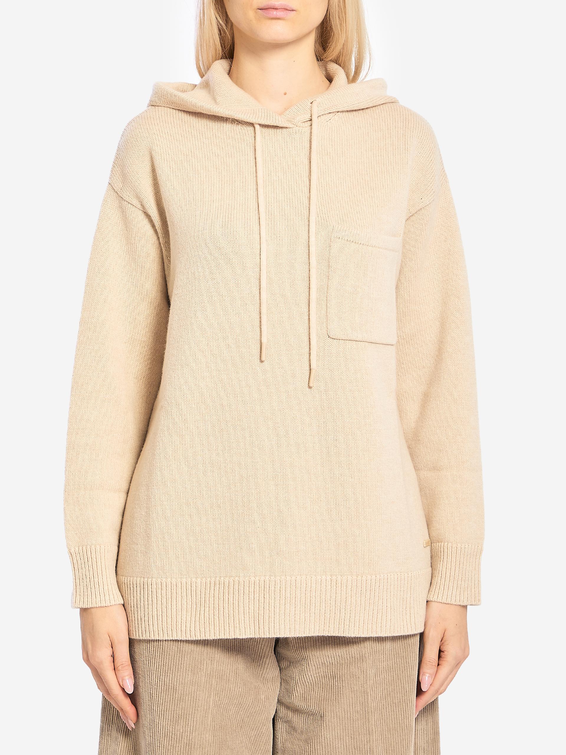 sweatshirt in wool and cashmere
