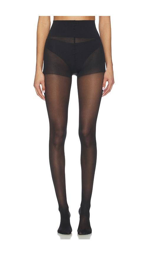 swedish stockings irma support tights in black.