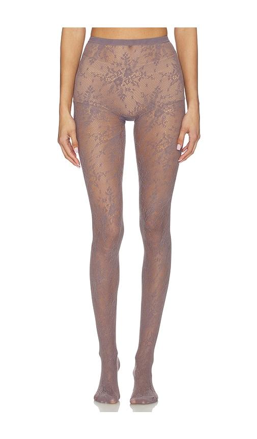 swedish stockings rosa tights in grey.