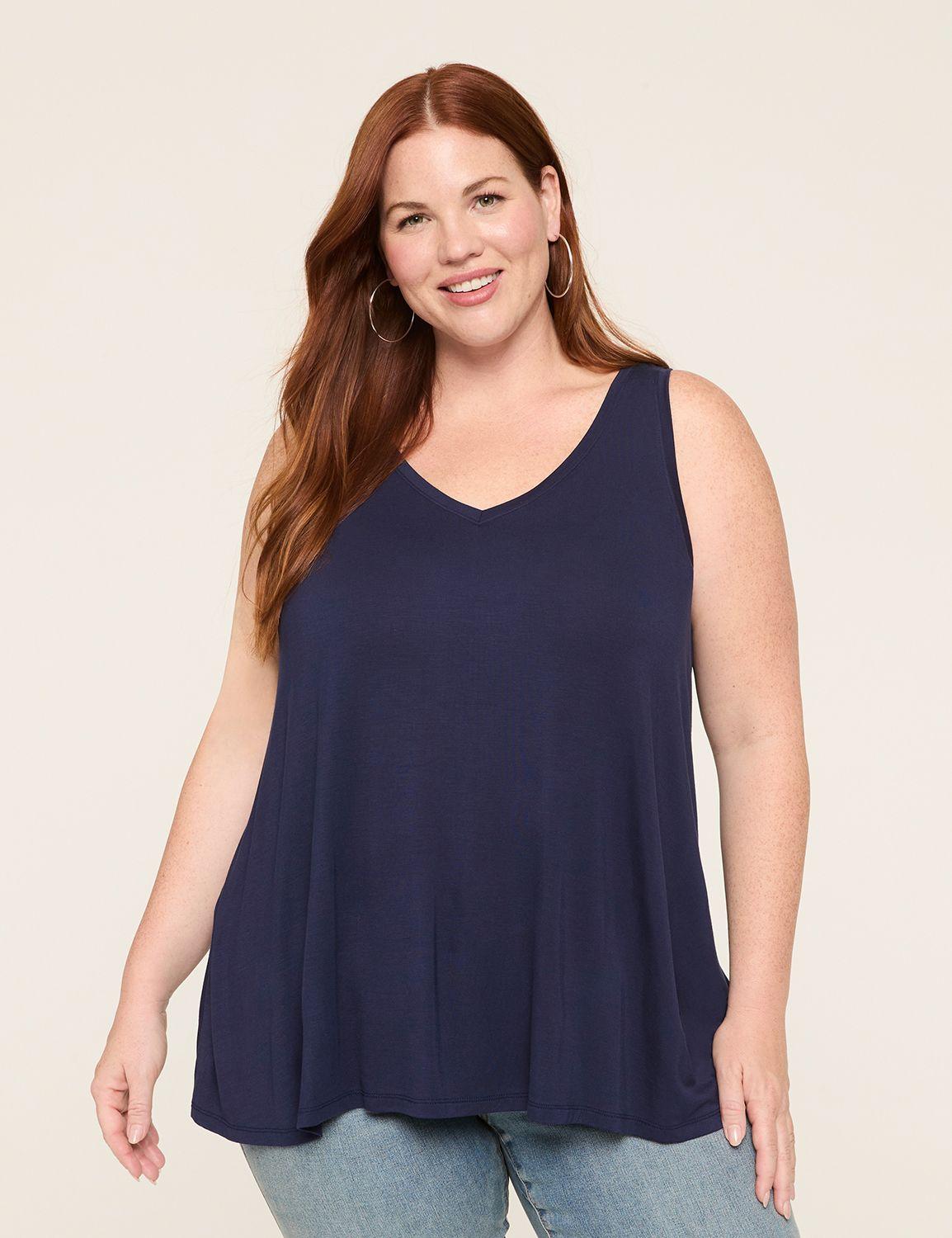 swing v-neck tank