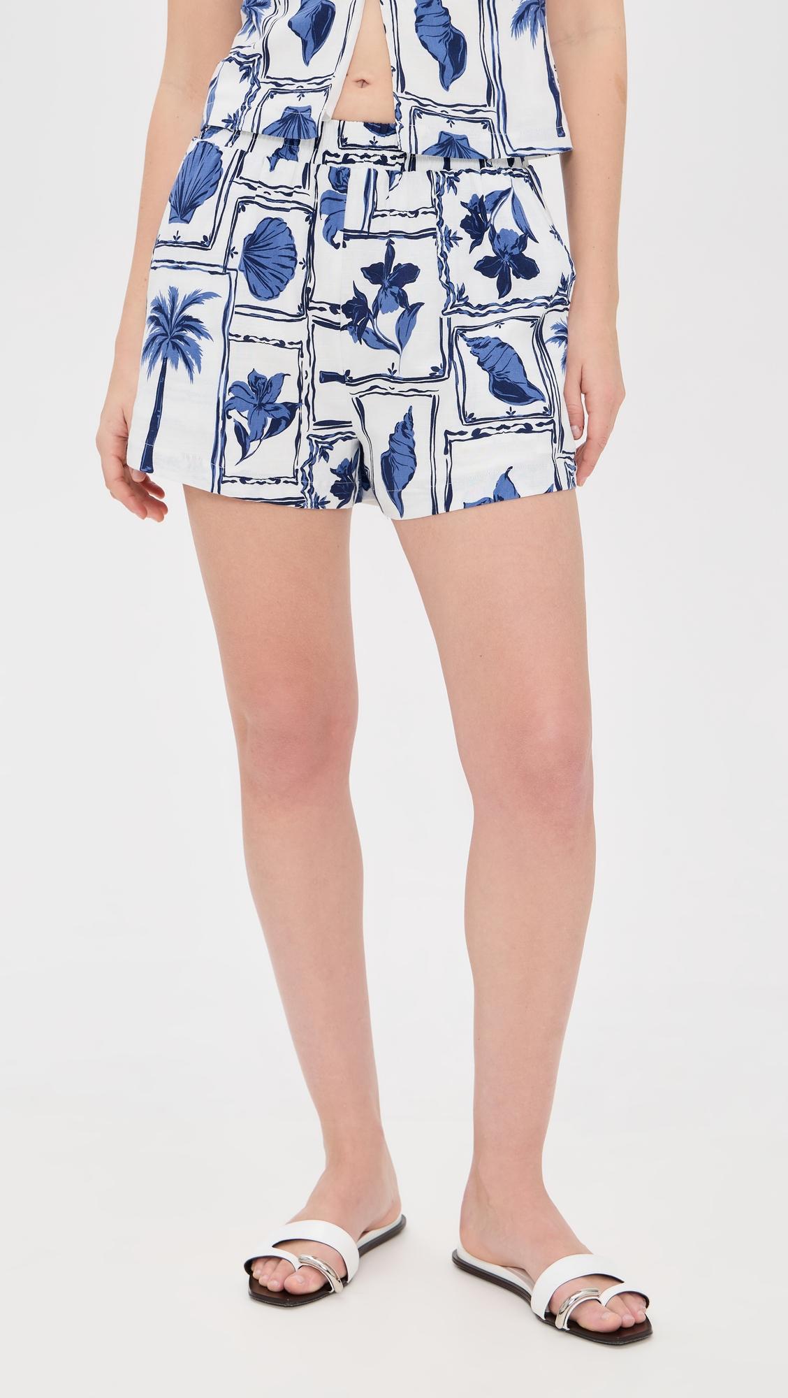 sylvie elasticated shorts