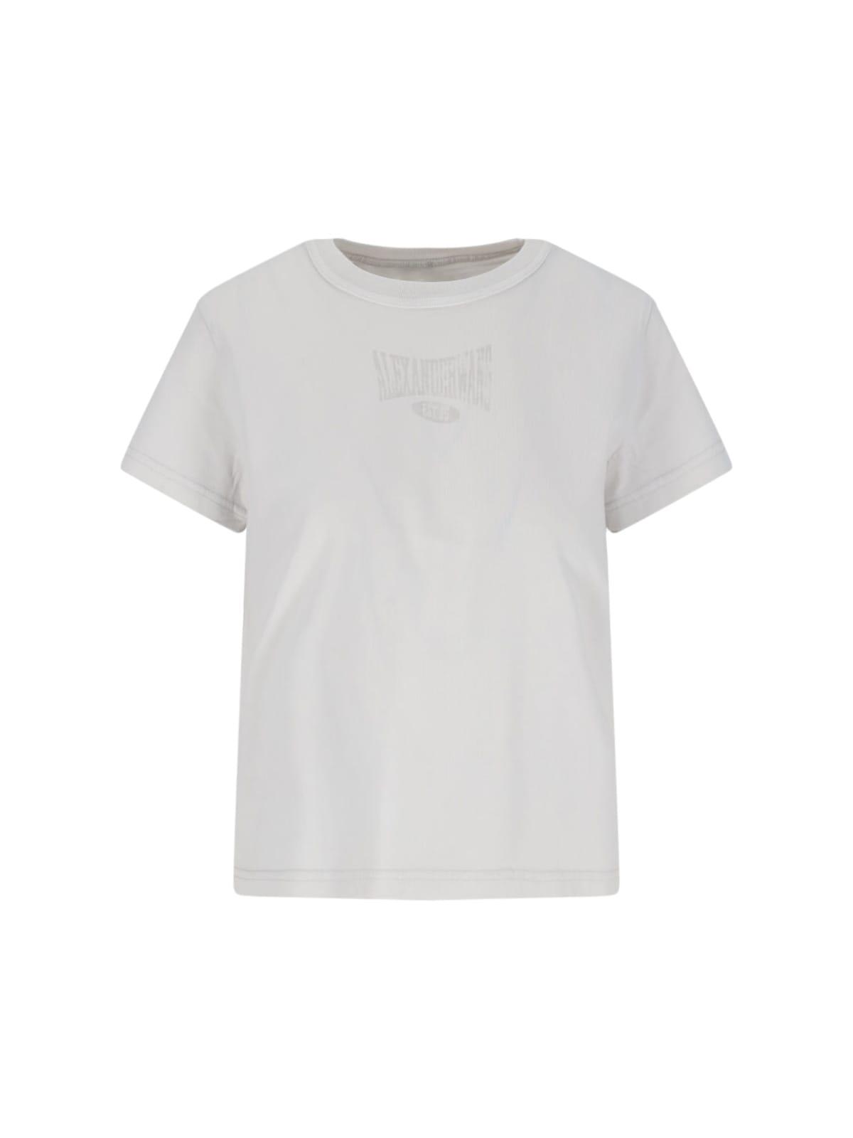 t by alexander wang logo t-shirt