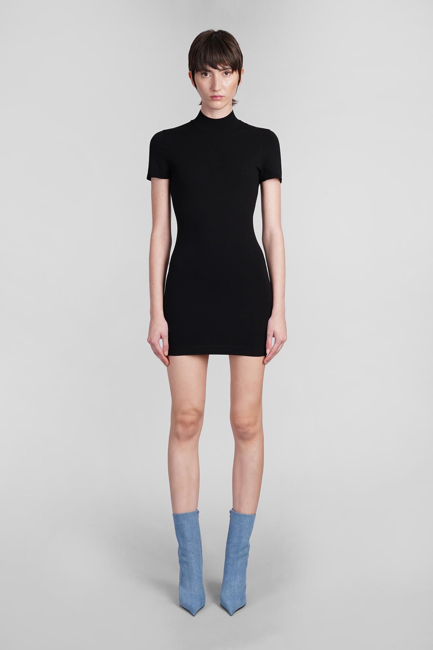 t by alexander wang mock neck t-shirt dress