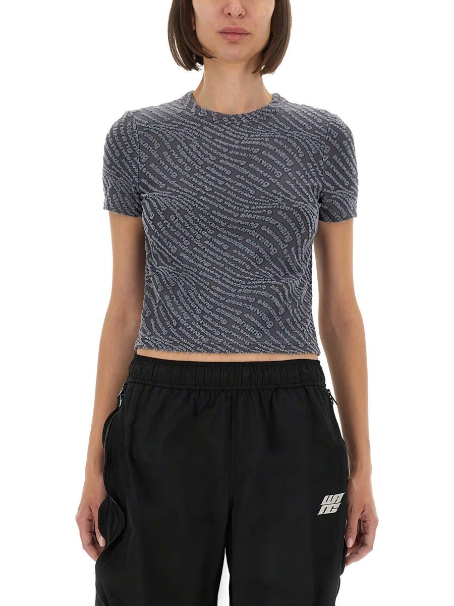 t by alexander wang t-shirt with logo