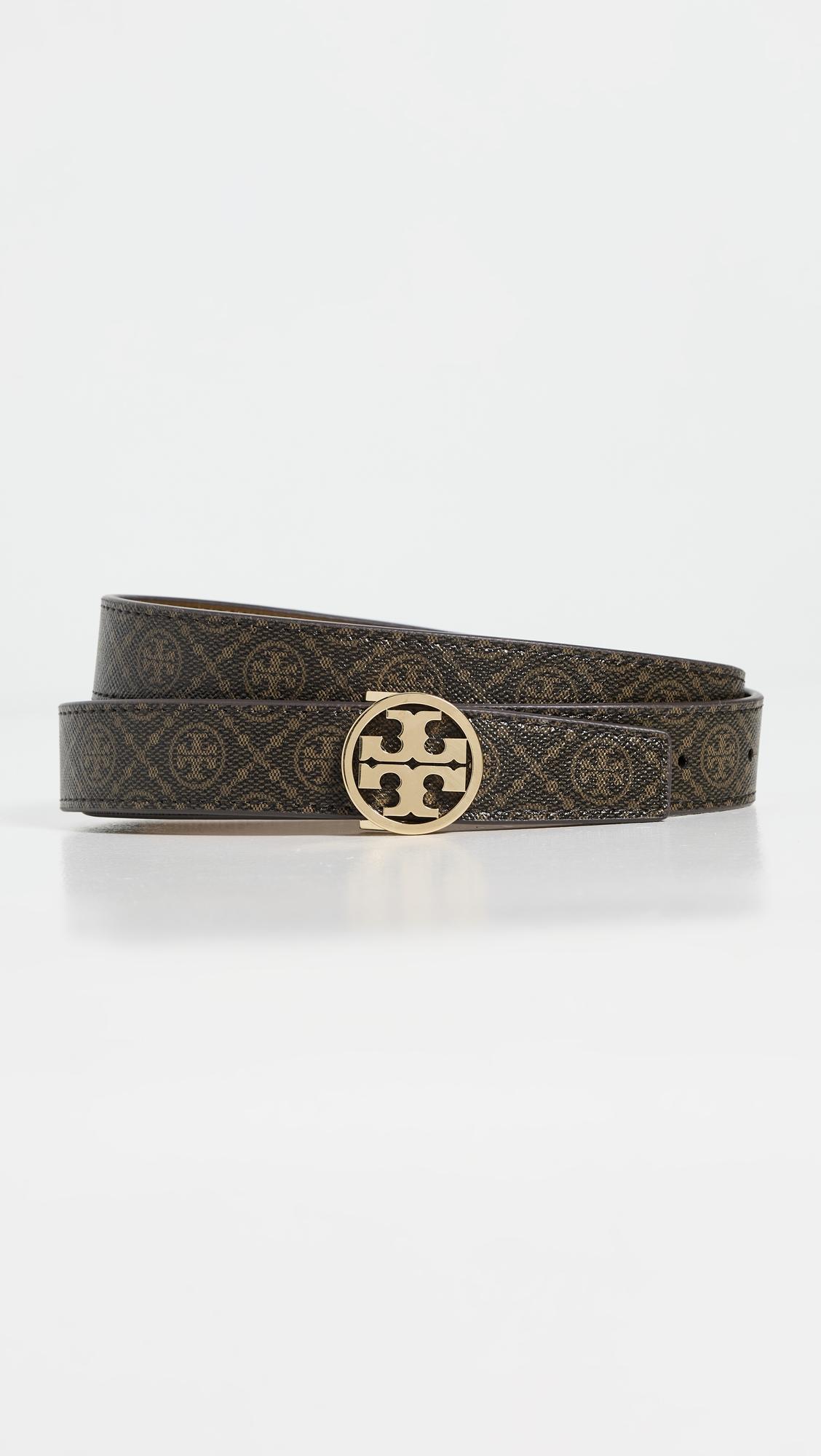 t monogram coated canvas miller belt