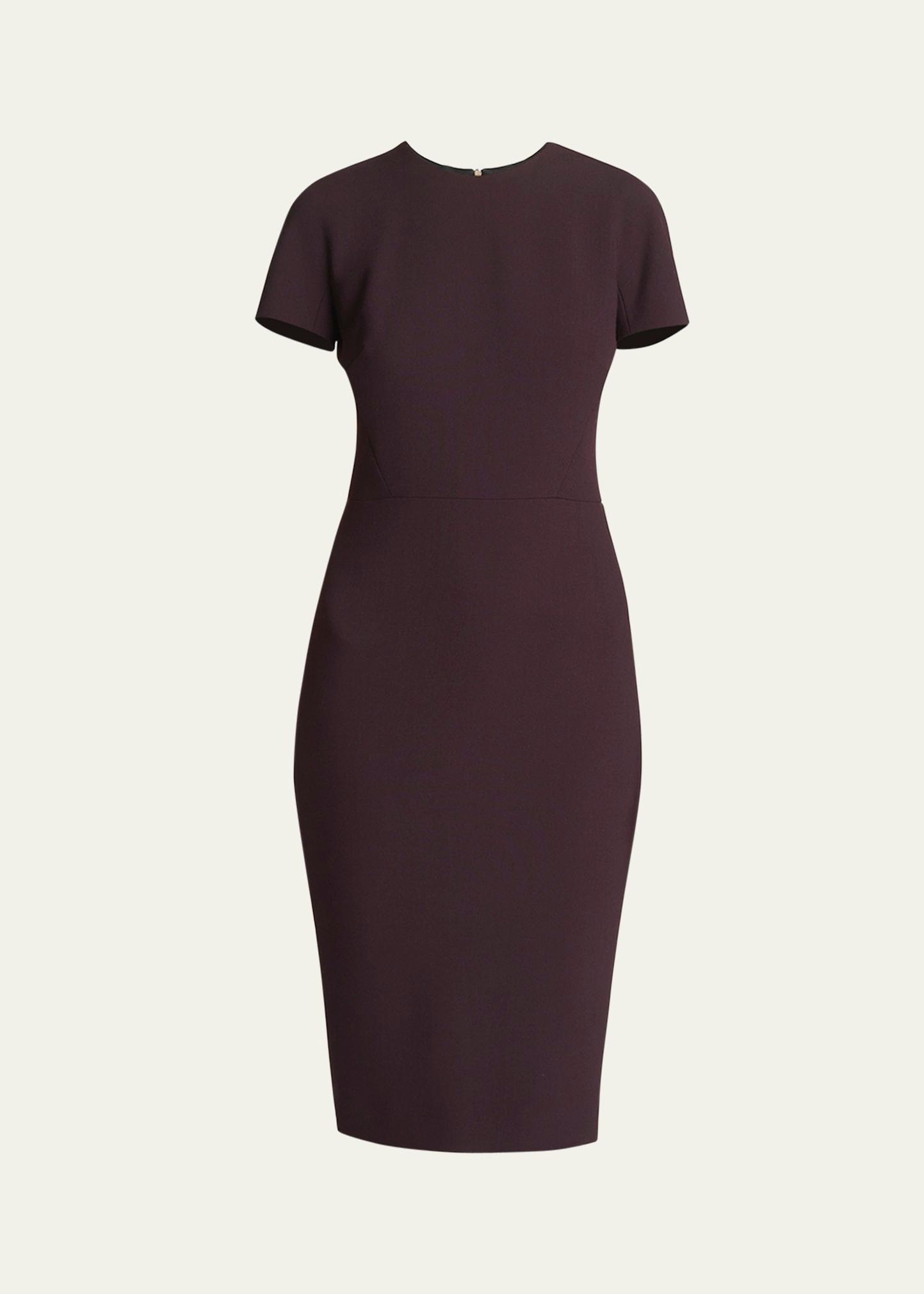 t-shirt sheath dress with back zipper